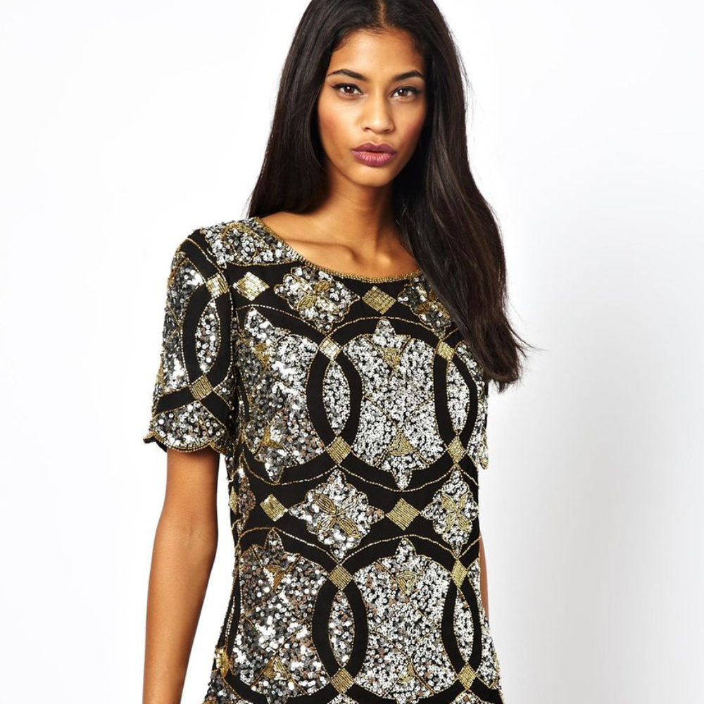 Virgos Lounge Sequin Blouse